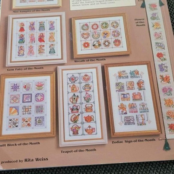 365 Tiny Cross Stitch Designs Book - Picture 3 of 3